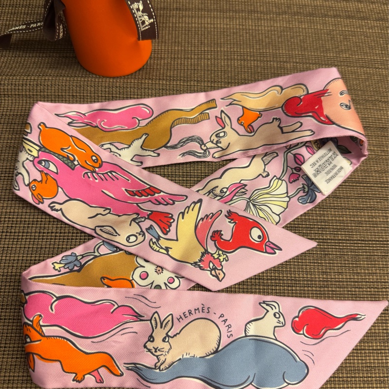 HERMES twilly絲巾-3