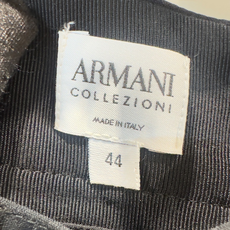 【美收精品】ARMANI 黑色西裝短裙 4-522-3