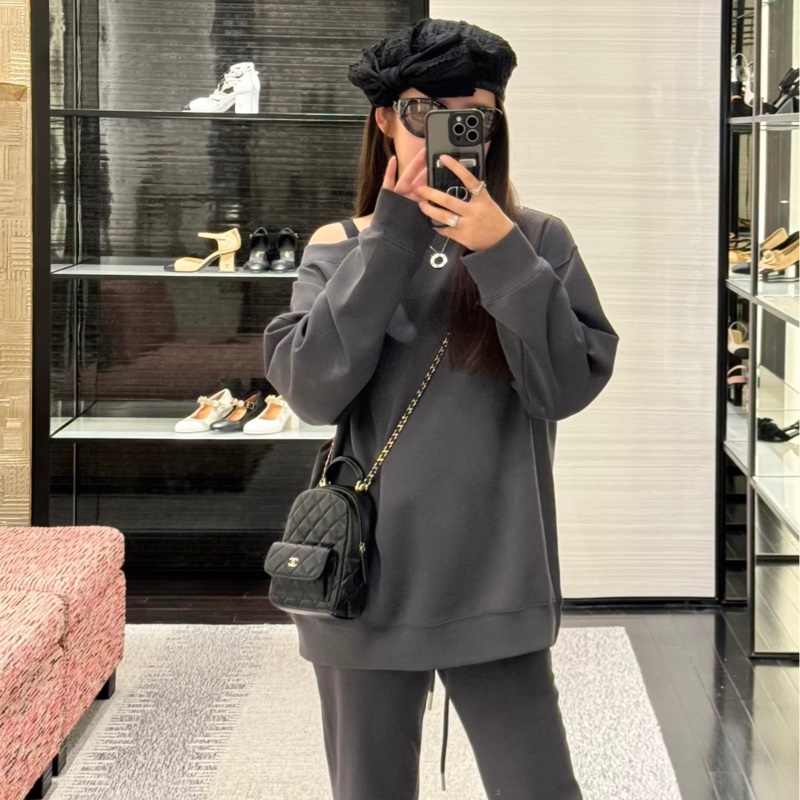 #大全配🈶購證 #近新閒置 香奈兒黑金荔枝便宜小書包🈶3️⃣種背法🉑斜挎/肩背-3