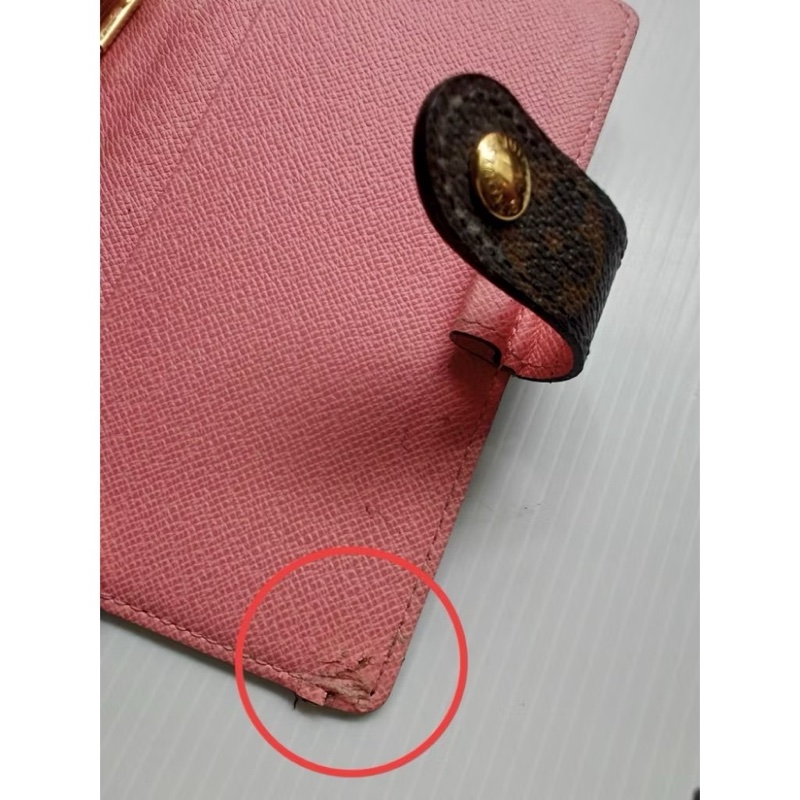 LOUIS VUITTON 路易威登稀有門童貴婦版筆記本 絕版老花A7筆記本-5