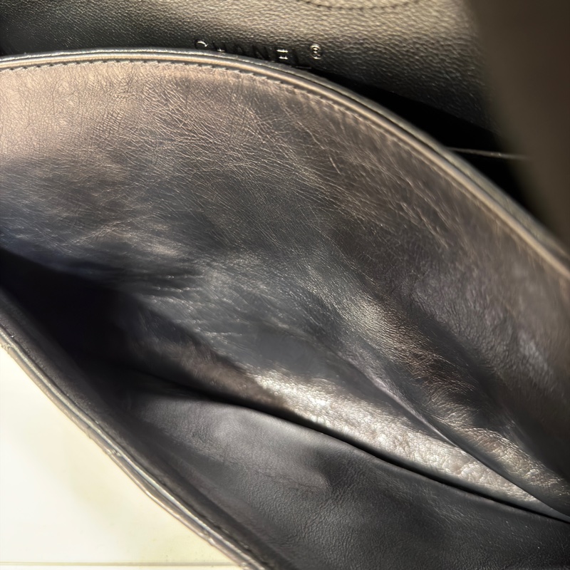 #市場唯一金屬銀 #配件齊全 香奈兒2.55 Cf30鏈條口蓋包 #已絕版具收藏價值-13