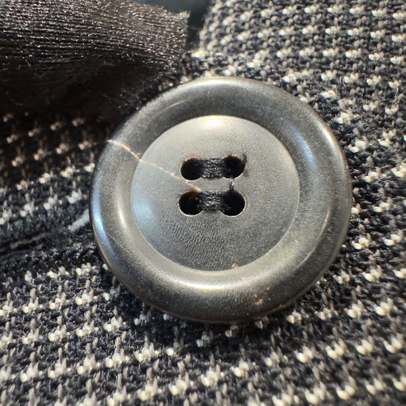 【美收精品】ARMANI 黑白點陣式西裝外套 4-523-4