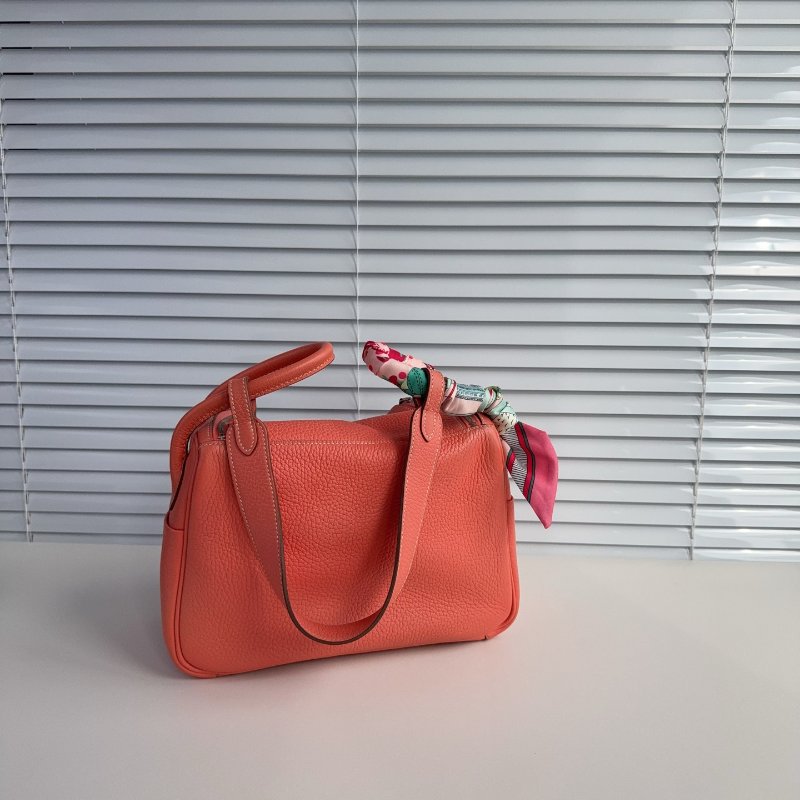 Hermes愛馬仕 lindy26 橘色-1