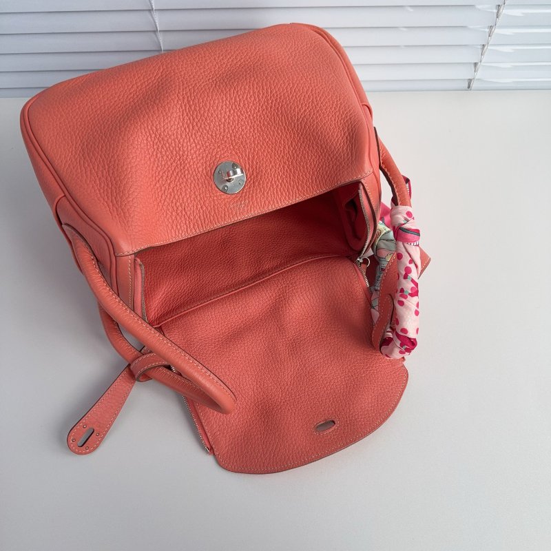 Hermes愛馬仕 lindy26 橘色-6