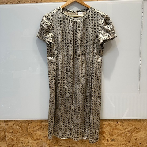 【美收精品】ARMANI 茶色豹紋洋裝 4-524