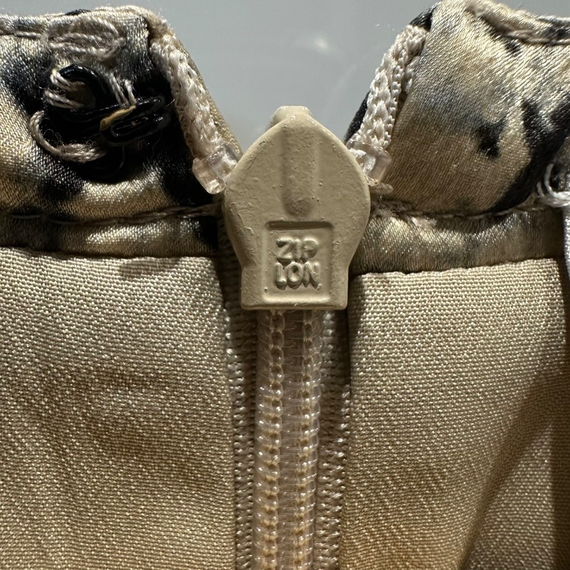 【美收精品】ARMANI 茶色豹紋洋裝 4-524-3