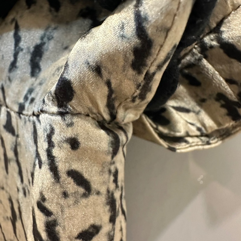 【美收精品】ARMANI 茶色豹紋洋裝 4-524-4