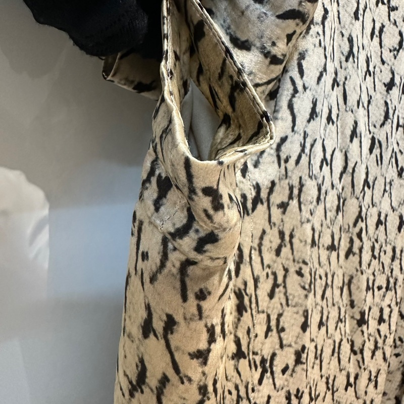 【美收精品】ARMANI 茶色豹紋洋裝 4-524-5