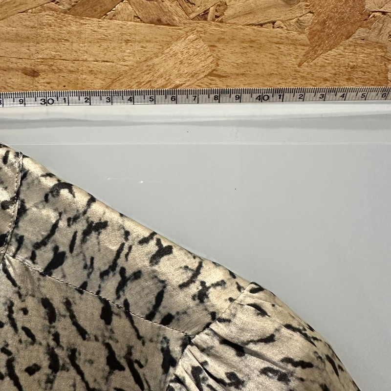 【美收精品】ARMANI 茶色豹紋洋裝 4-524-7