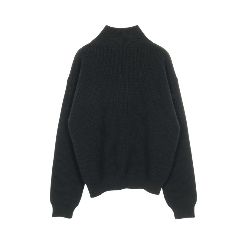 CELINE Triomphe Trucker 針織毛衣,羊毛材質,黑色,二手,男士 M 碼-1