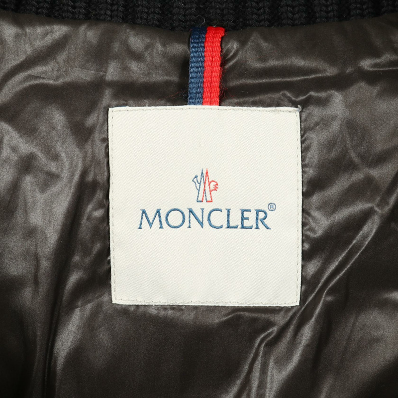MONCLER FLORIAN 羽絨外套 4192700 羊毛 灰色 #0 二手 男款-2