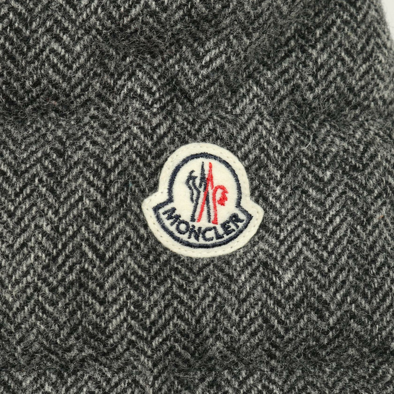 MONCLER FLORIAN 羽絨外套 4192700 羊毛 灰色 #0 二手 男款-5