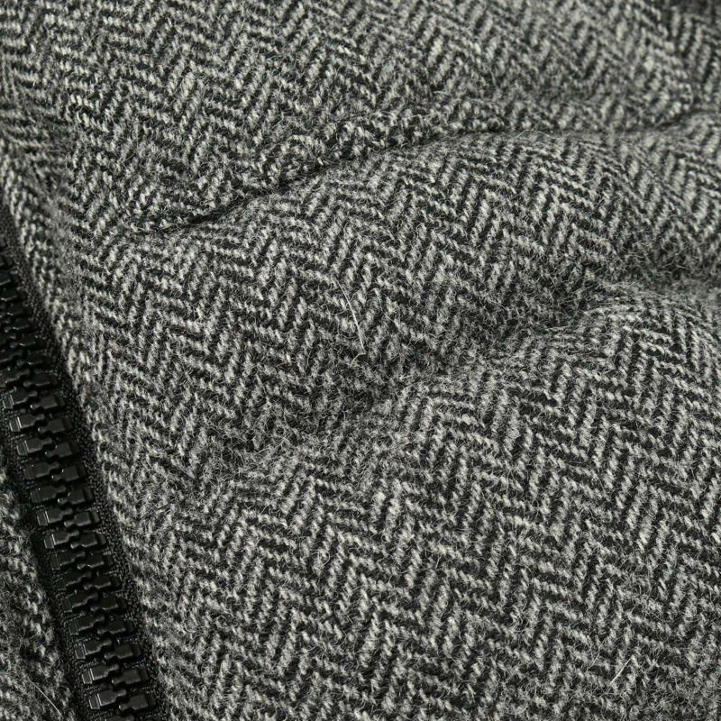 MONCLER FLORIAN 羽絨外套 4192700 羊毛 灰色 #0 二手 男款-6