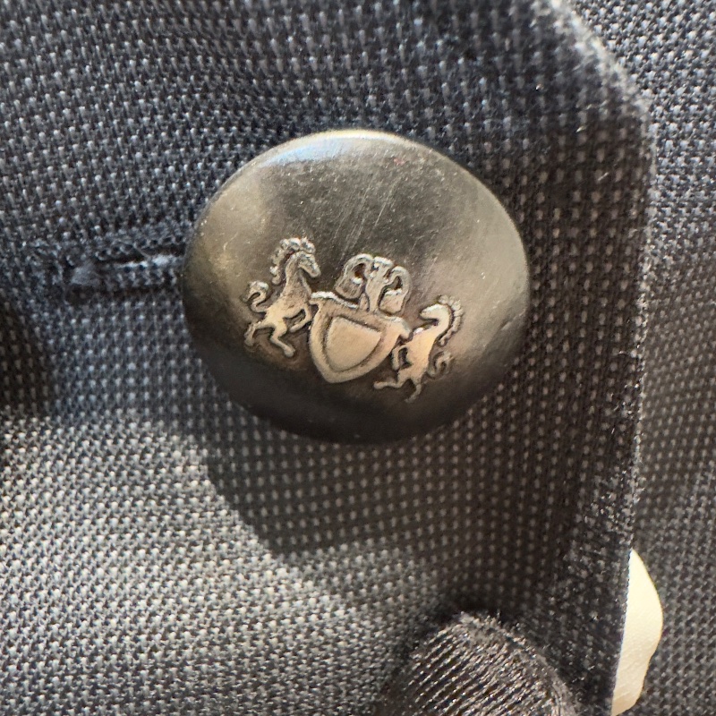 【美收精品】ARMANI 內裡花花西裝外套 4-525-5