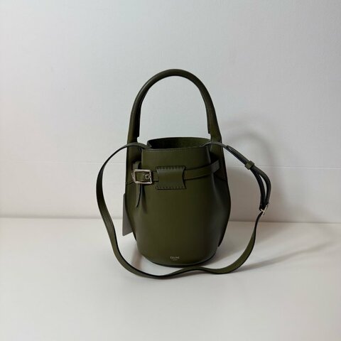 Celine賽琳mini水桶包綠色 98-99新