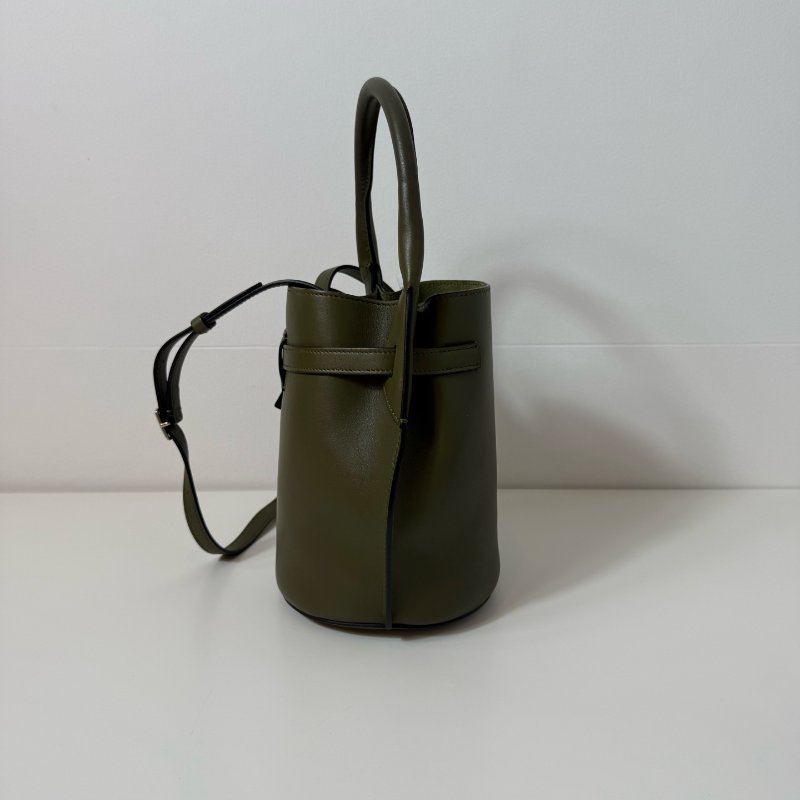 Celine賽琳mini水桶包綠色 98-99新-2