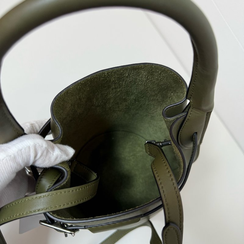 Celine賽琳mini水桶包綠色 98-99新-6