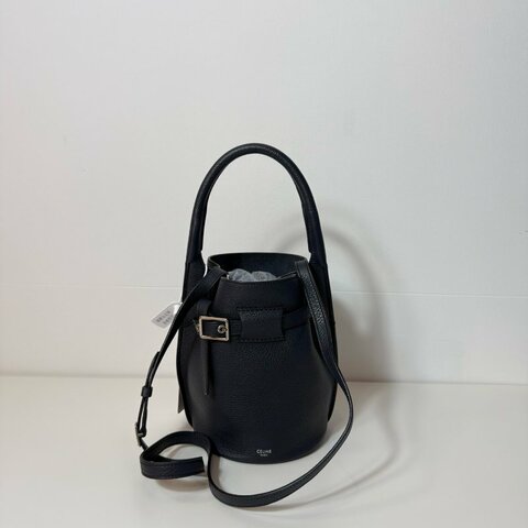 Celine賽琳 水桶mini藍黑色 98-99新