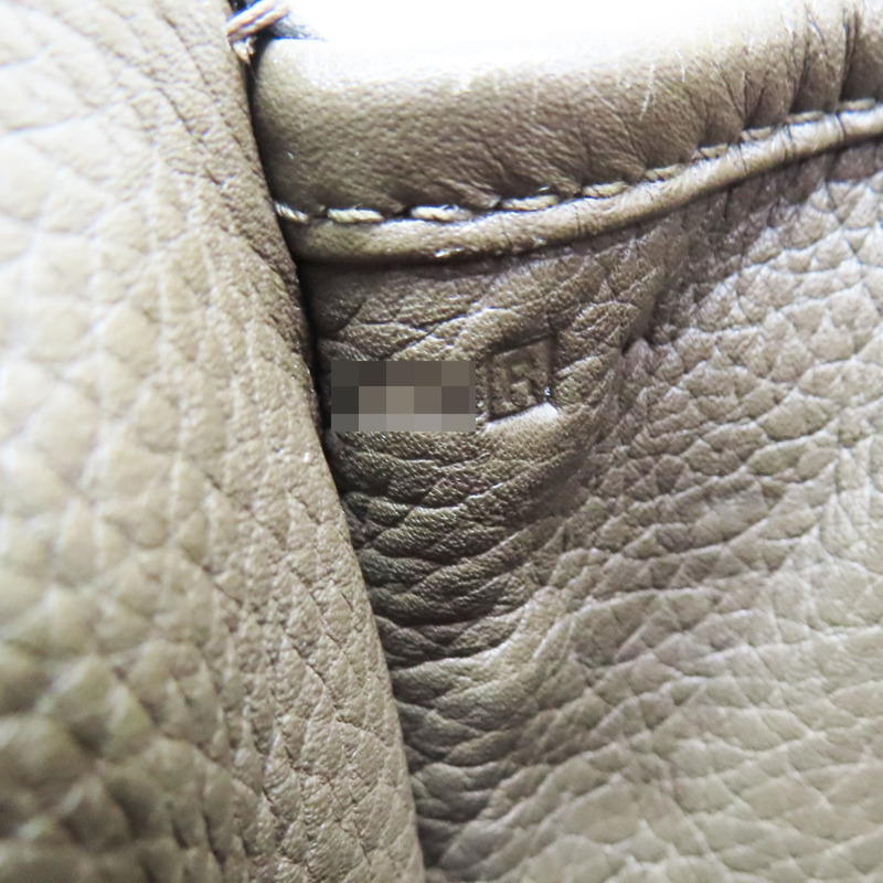 褐灰色 Taurillon牛皮 Barda 35 肩背包 □R刻【HERMES 愛馬仕】-7