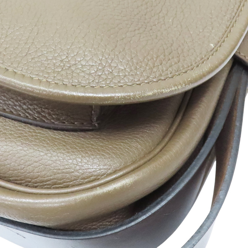 褐灰色 Taurillon牛皮 Barda 35 肩背包 □R刻【HERMES 愛馬仕】-10