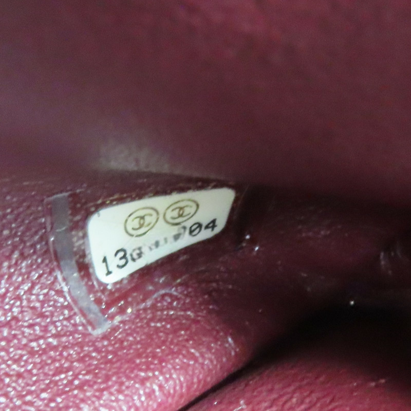 黑色 菱格紋 羊革 Maxi Classic Flap 鍊帶 肩背包 (無卡)【CHANEL 香奈兒】-10