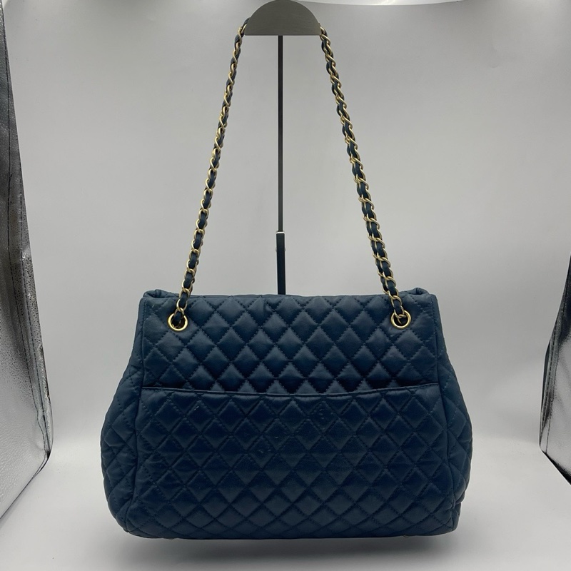 Chanel香奈儿机场包羊皮链条包-1