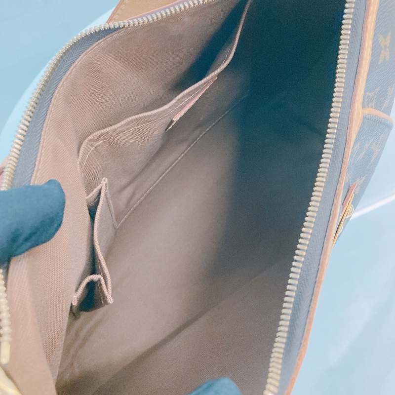 MS0396 LOUIS VUITTON 路易威登經典花紋蝴蝶結型單肩包包THAMES GM MONOGRAM CANVAS-13