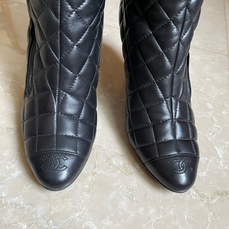 CHANEL高筒窄靴-3