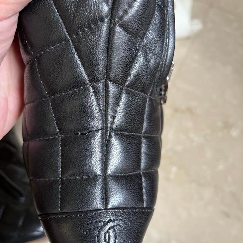 CHANEL高筒窄靴-6