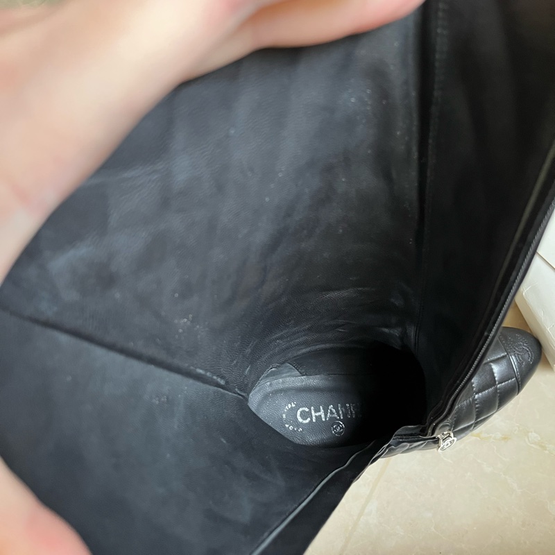 CHANEL高筒窄靴-8