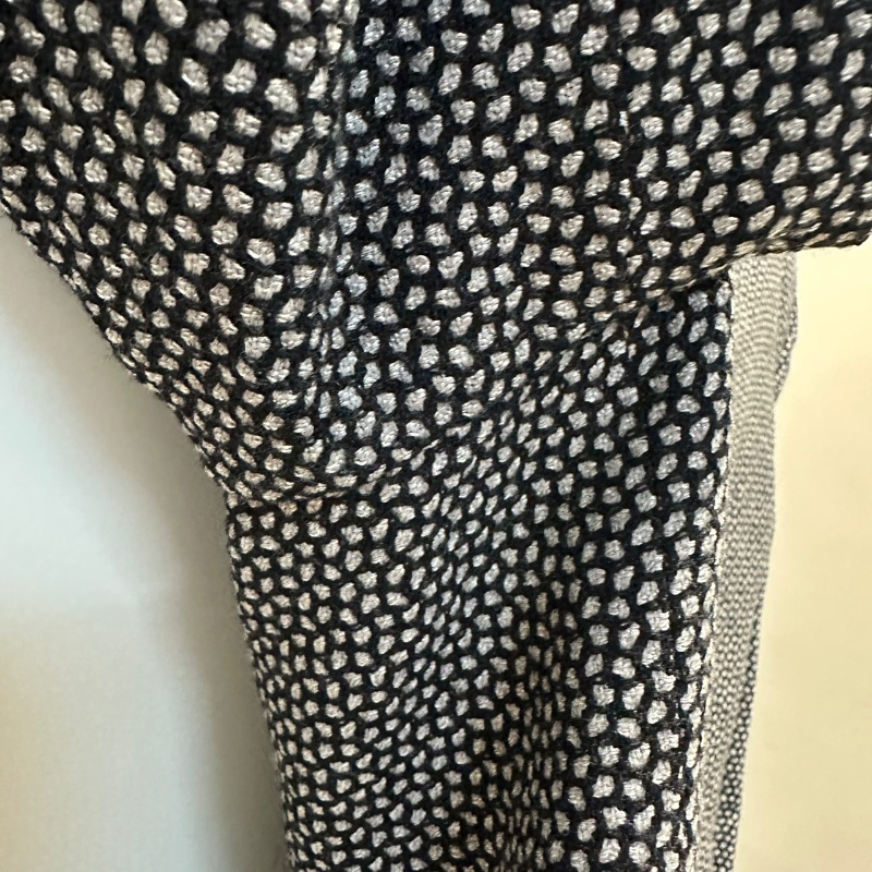 【美收精品】ARMANI 黑白點點灰釦西裝外套 4-526-5