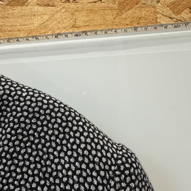 【美收精品】ARMANI 黑白點點灰釦西裝外套 4-526-7