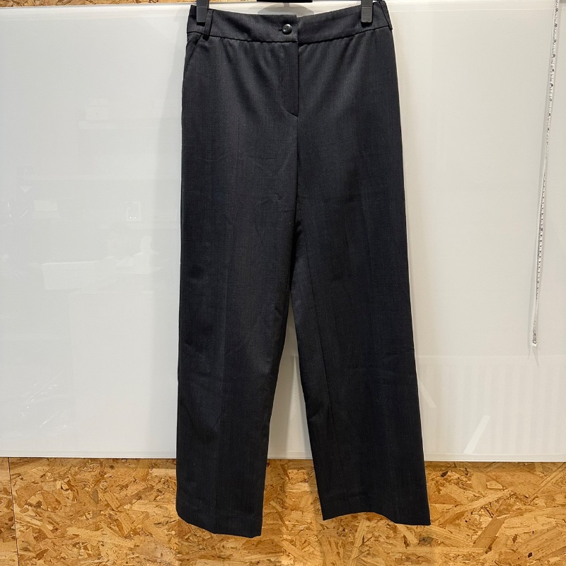 【美收精品】ARMANI 黑灰色西裝褲 4-527-1