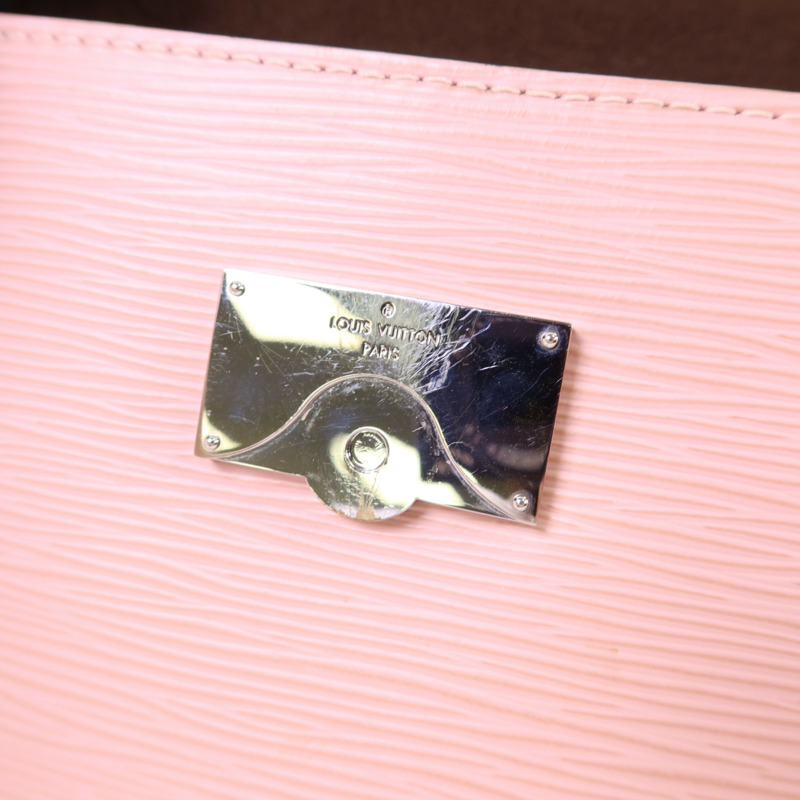 LOUIS VUITTON Epi Cluny BB銀扣手挽肩背兩用袋-9