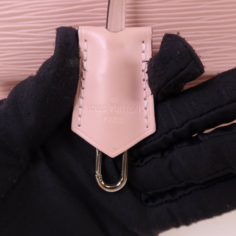 LOUIS VUITTON Epi Cluny BB銀扣手挽肩背兩用袋-10