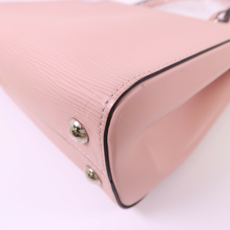 LOUIS VUITTON Epi Cluny BB銀扣手挽肩背兩用袋-14