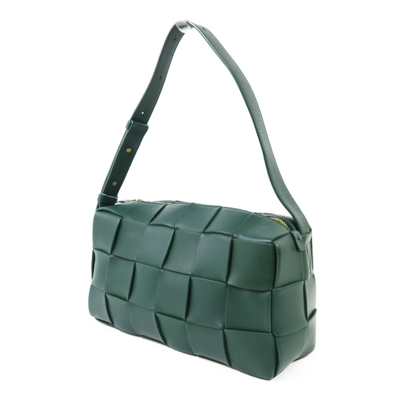 BOTTEGA VENETA 牛皮皮革Brick Cassette金扣肩背袋-2