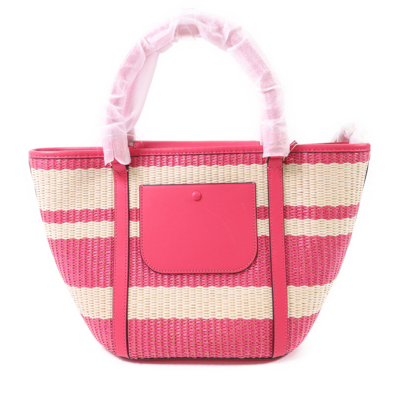 Kate Spade 皮革/Straw2 Way Shoulder Bag金扣手挽肩背兩用袋-1
