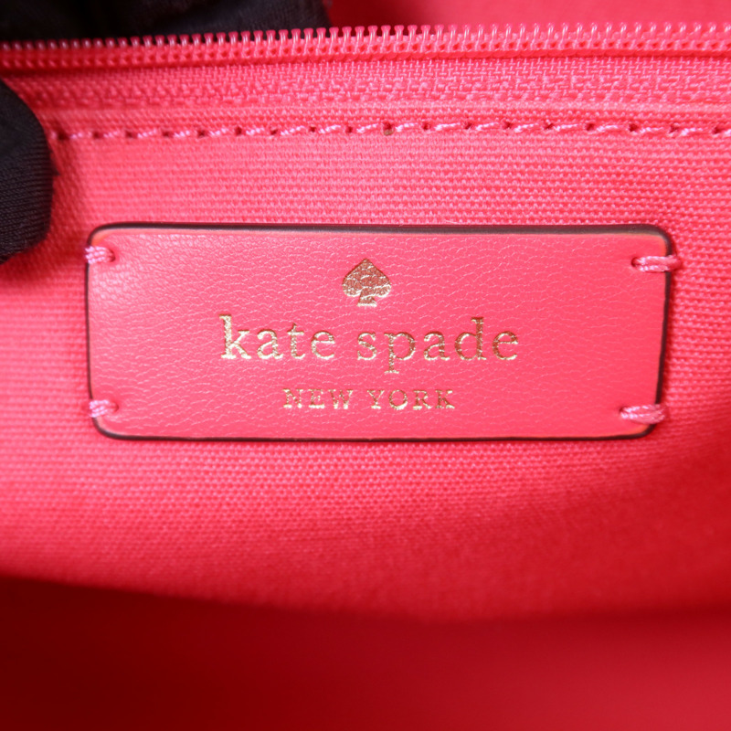 Kate Spade 皮革/Straw2 Way Shoulder Bag金扣手挽肩背兩用袋-6