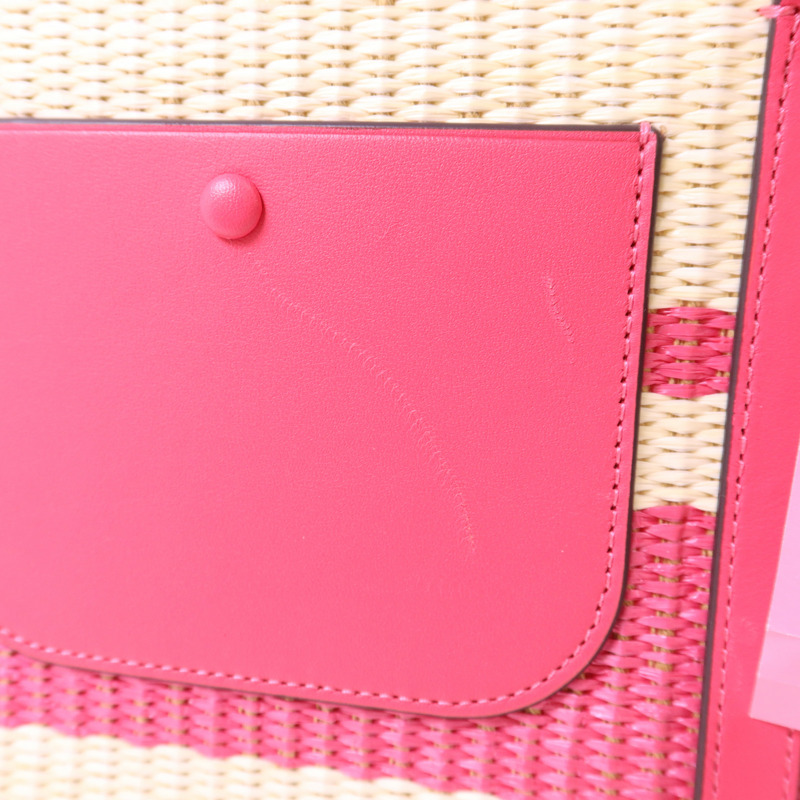 Kate Spade 皮革/Straw2 Way Shoulder Bag金扣手挽肩背兩用袋-14