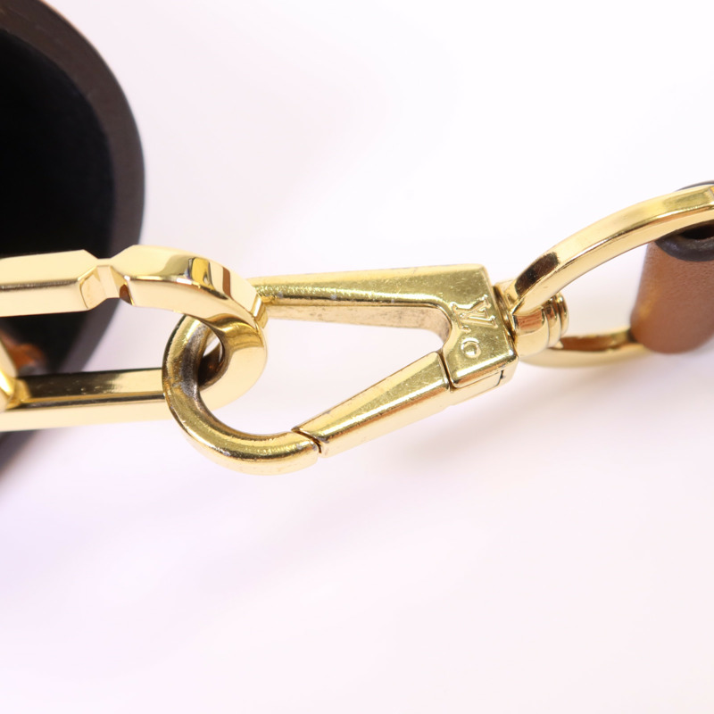 LOUIS VUITTON Monogram Reverse Mini Dauphine金扣肩背袋-8