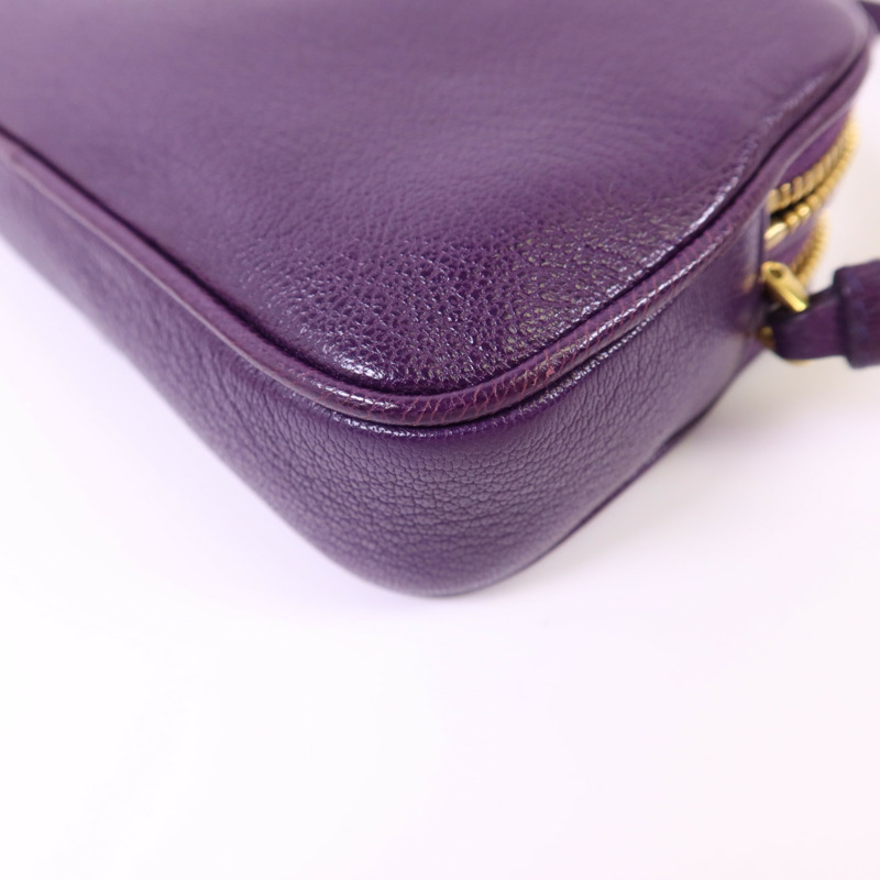 Miu Miu 牛皮皮革Handbag金扣手挽袋-12