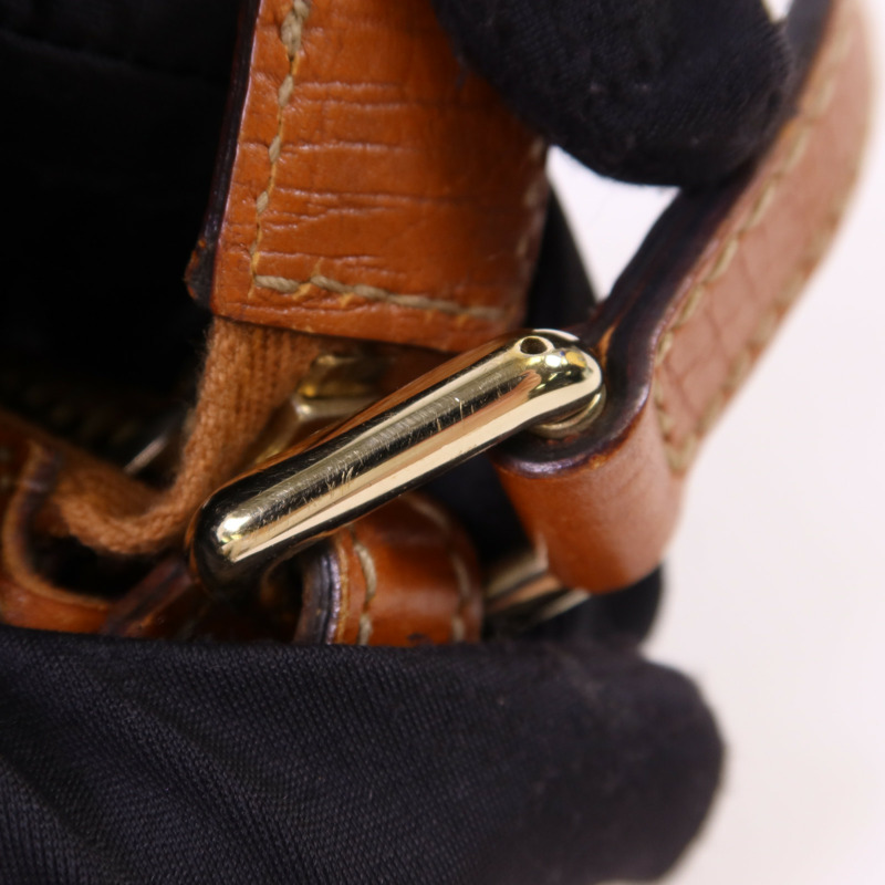 GUCCI 帆布Shoulder Bag金扣肩背袋-9