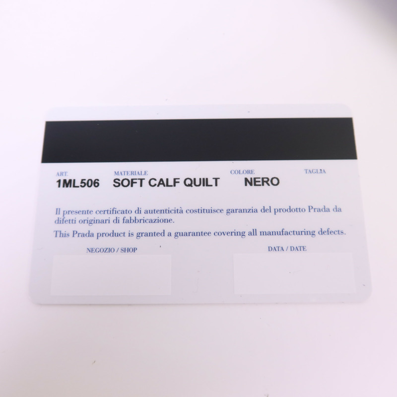 PRADA 牛皮皮革Long Round Wallet金扣長錢包-8