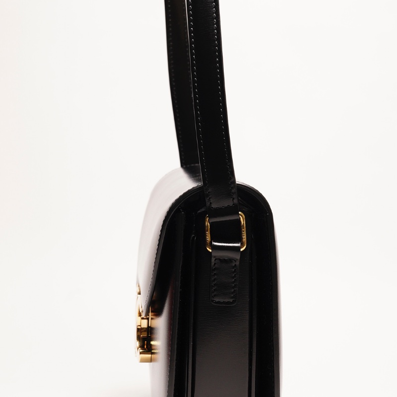 CELINE 牛皮 TEEN BESACE TRIOMPHE 凱旋門馬鞍包/斜背包-9