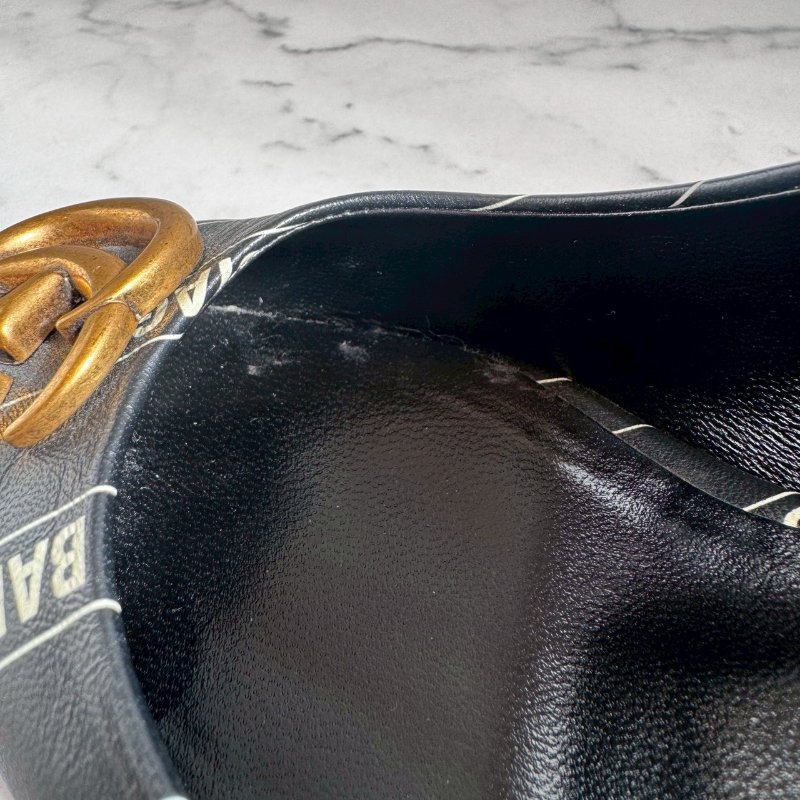 Gucci聯名巴黎世家尖頭高跟鞋-6