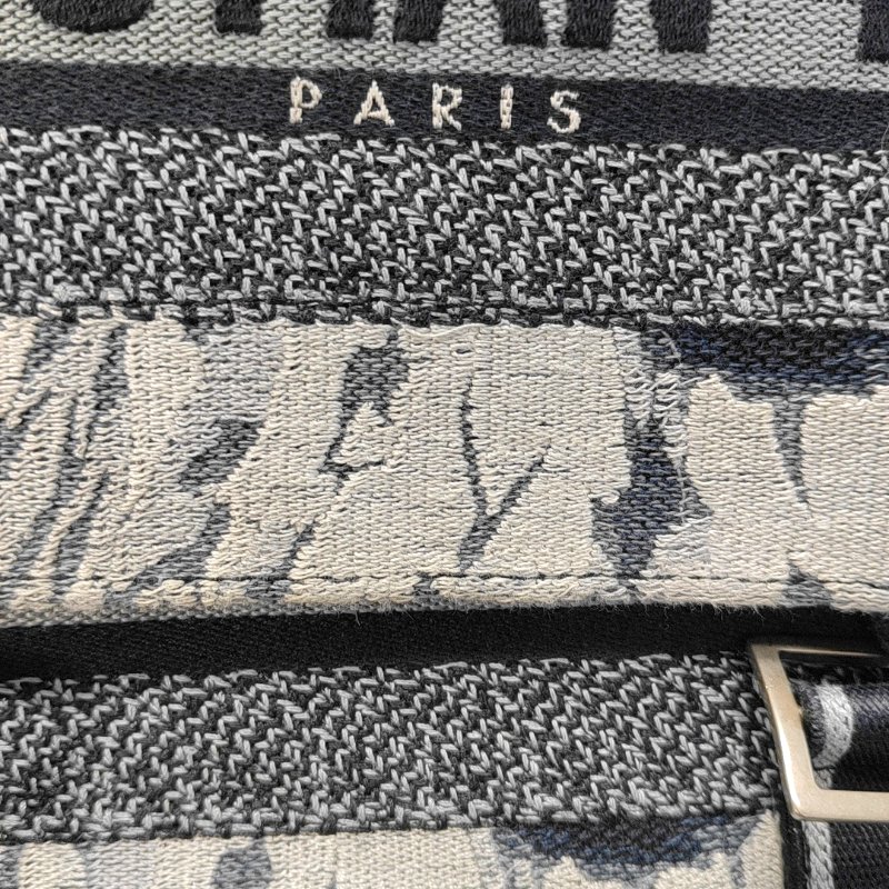 DIOR Diorcamp藍色帆布單肩包-8