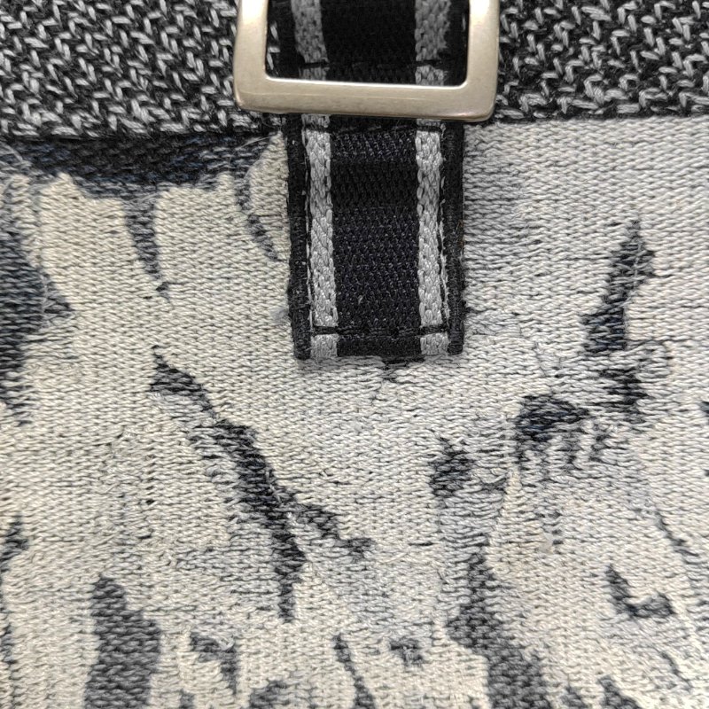 DIOR Diorcamp藍色帆布單肩包-10