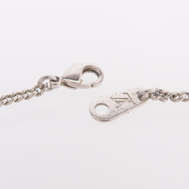 LOUIS VUITTON Monogram Eclipse/金屬Collier Charms Necklace項鍊-5
