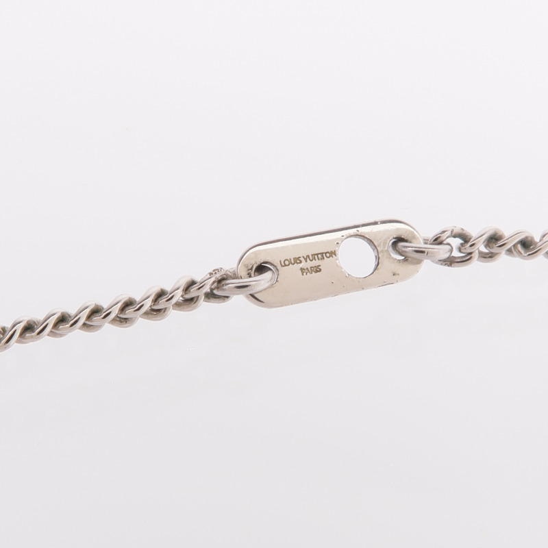LOUIS VUITTON Monogram Eclipse/金屬Collier Charms Necklace項鍊-8